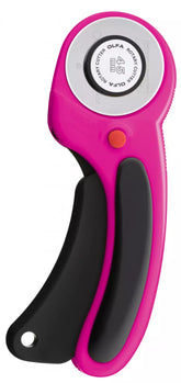 OLFA Ergonomic Rotary Cutter - 45 MM - MAGENTA